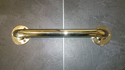 Craftmasters Antique Gold Look 25mm Polished Brass Grab Rail Handle Bar 18"