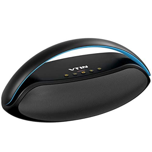 VTIN Portable Outdoor Speakers Bluetooth, Big Bluetooth Speakers with 30 Hours, Bluetooth Speaker Waterproof with HiFi Sound, Built-in Microphone