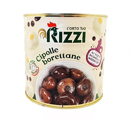 Sottaceti Rizzi Borettane Onions in Balsamic Vinegar Tin - 2.5kg