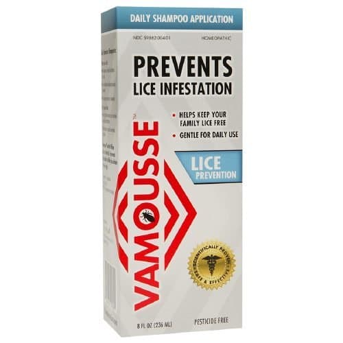 Vamousse Lice Prevention Daily Shampoo Application 8 fl oz (237 ml)