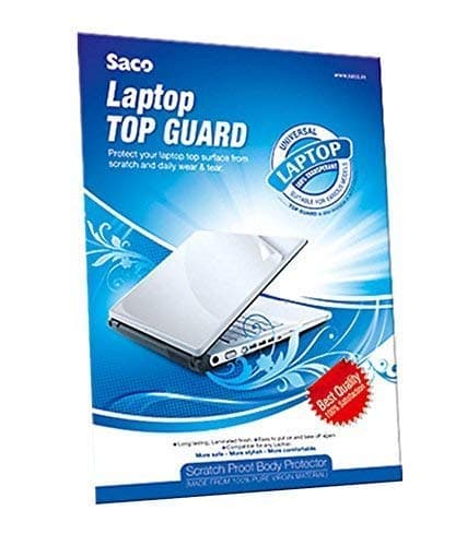 Saco Ultra Clear Top Guard for HP Envy x360 Convertible Touchscreen 13.3-inch FHD 13-ay0044AU Laptop - Transparent