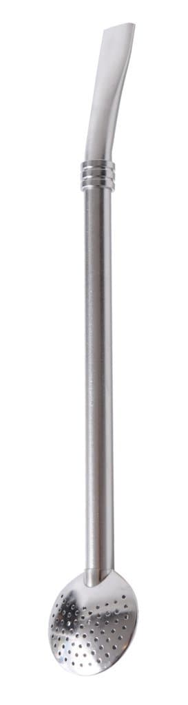 Stainless Steel Yerba Mate Straw (Long Spoon Bombilla)