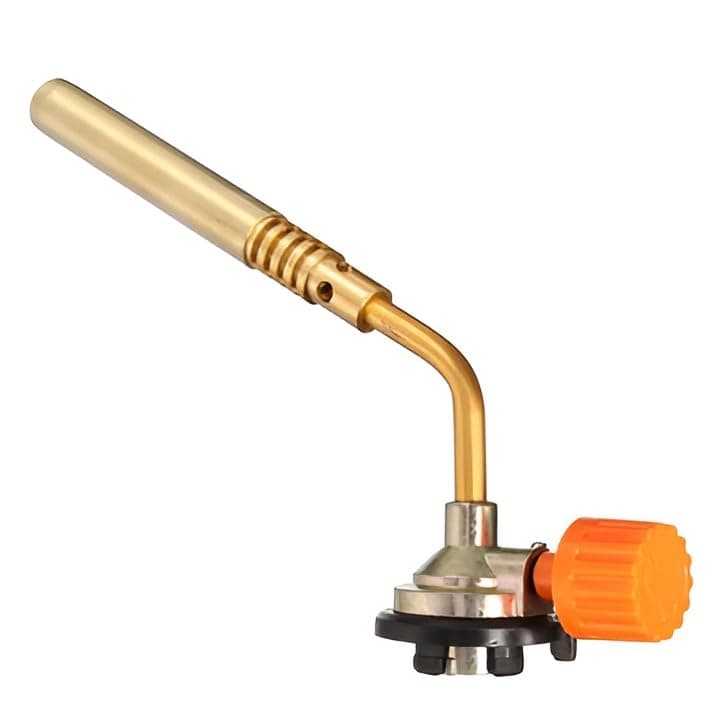 Butane/LPG Nozzle Brazing Blow Butane Heat Gun/Torch. Handy Tool For Copper Pipe Welding & Brazing, Camping, Jewelry Repair Work Gas Torch Flamethrower Butane Burner