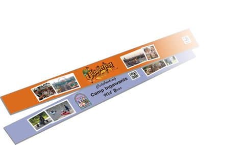 Custom RFID Wristbands (UHF) - 3,000 Tags with Adhesive Closure (Alien Short)