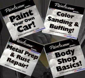 SET OF 4 DVDs DVD 1,2,3,4 OF PAINTUCATION