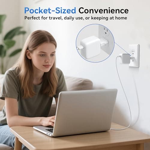 Unidapt 10-Pack EU Europe to US Plug Adapter, Type A Outlet, European to American, Canada, Mexico Wall Plug Adapters, White