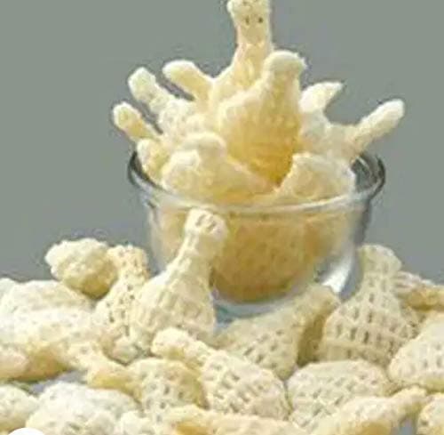 PNC Quality bazar Bat Shape Fingers fryums Papad Ready to Fry 1800 GM with Chat Masala