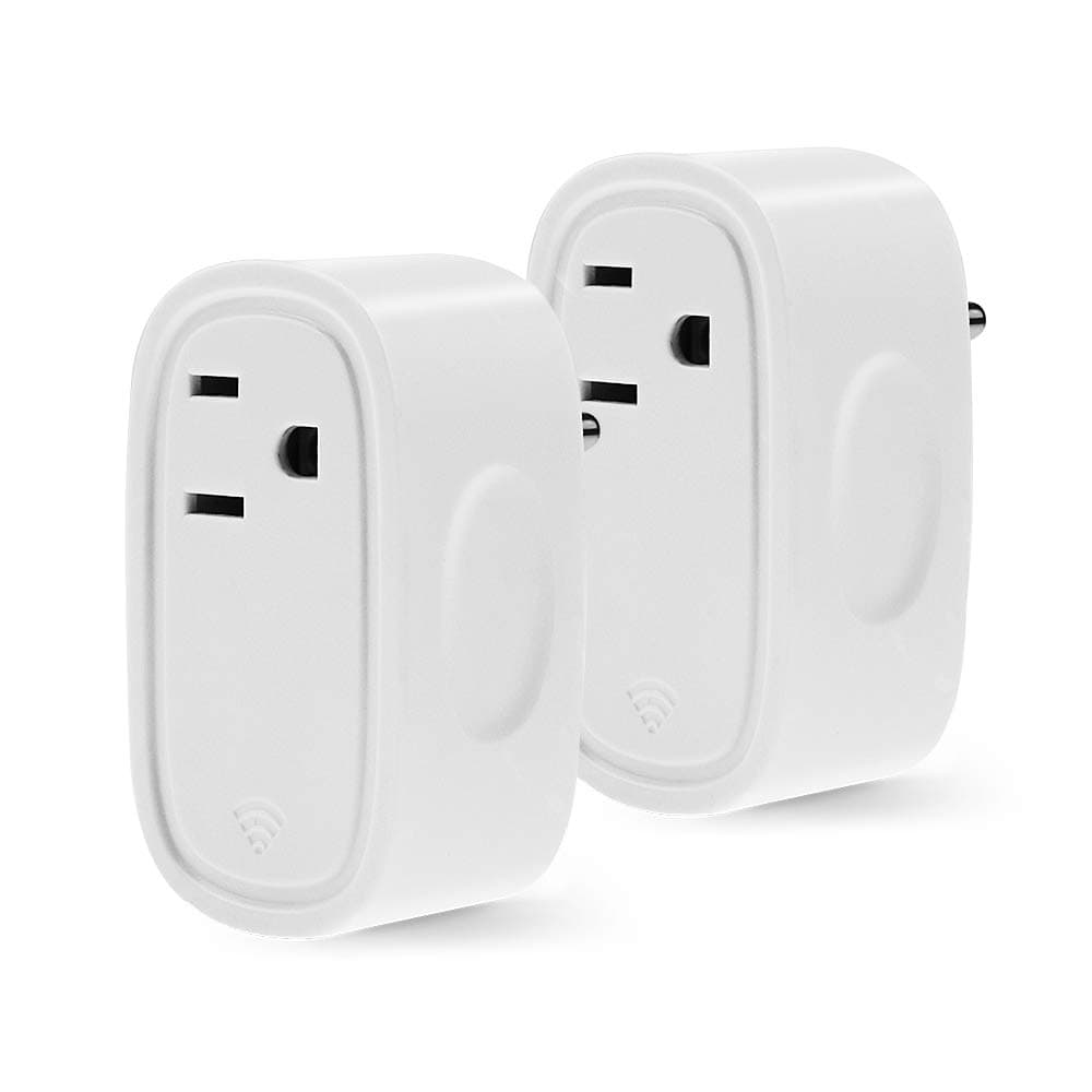 Aidina Smart Plug, WiFi Enabled Mini Smart Switch Compatible with Amazon Alexa & Google Home, No Hub Required (2 Pack)