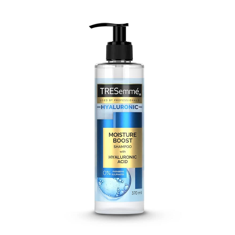 TRESemme Pro Pure Moisture Boost Shampoo|| with Aloe Essence|| Sulphate Free & Paraben Free|| for Dry Hair|| 390 ml