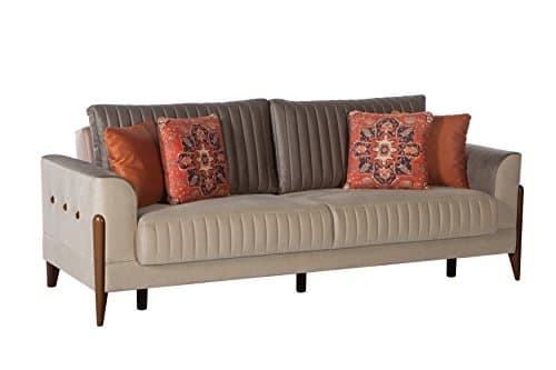 ISTIKBAL Multifunctional Furniture PIERO Collection (Sofa Sleeper) HANDE BEIGE