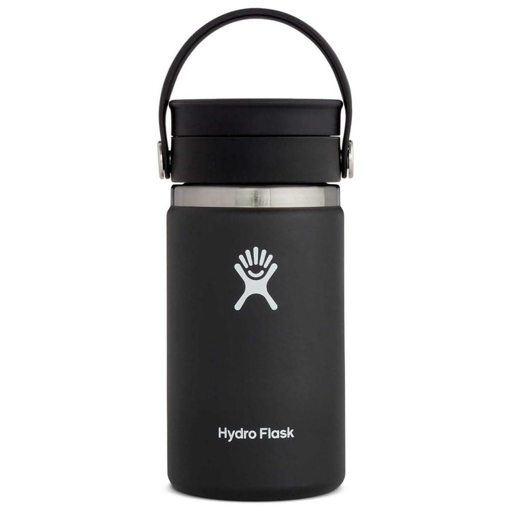 Hydro Flask 12 oz Wide Mouth Bottle with Flex Sip Lid Black
