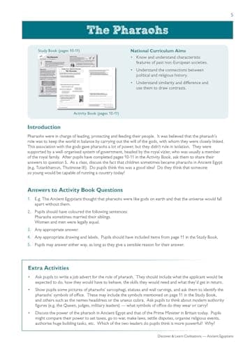 D&L History: Civilisations Teacher Book