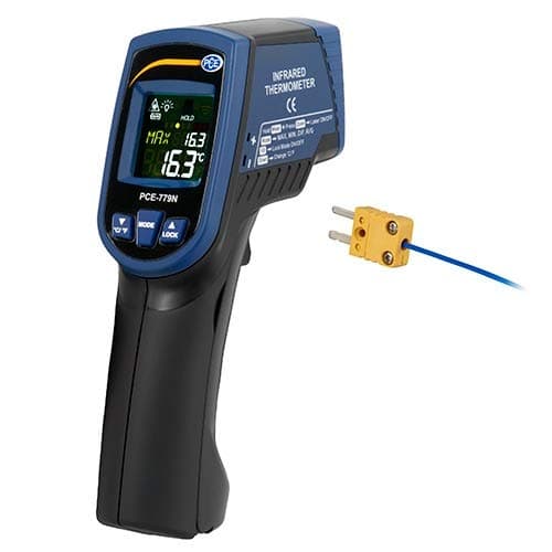 PCE Instruments Compact Infrared Temperature Meter PCE 779 N to measure surface temperature