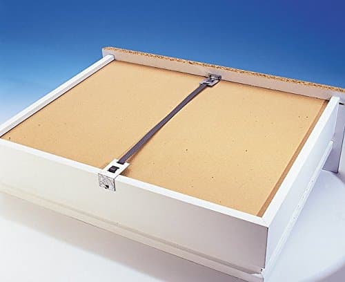 Drawer Repair Kit (Pack of 4) - Repair A Sagging Or Broken Drawer Bottom in Minutes - Quick Repair Kit for Chest of Drawers Or Bedroom Furniture Cabinets - Make Them Good As New