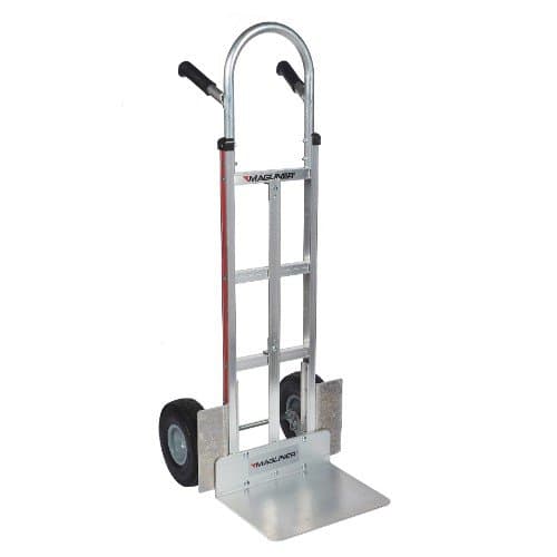 Magliner MHG2717-2-1010-WG Courier Truck with Puncture Proof Wheels, Guards and Lattice Frame