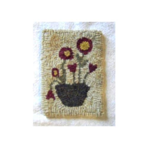Beginner Rug Hooking Kit - Red