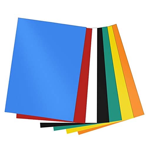 7pc/lot Colorful Magnetic Stickers Rubber Magnet koelkast magneet diy Teaching supplies magnetic drawing board Message Sticker (Random Color 0.6mm)