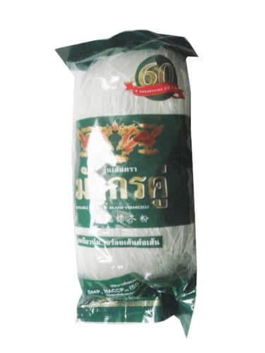 Vermicelli Bean Glass Noodles Double Dragons Brand Pack of 5 Net 114.10 Oz.