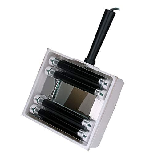 Veterinary Handheld Wood's Lamp with Large Magnifying Window for Small Animals Dogs Cats 16W