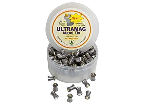 UltraMag .22 Cal, 18.2 Grains, Pointed, 100ct