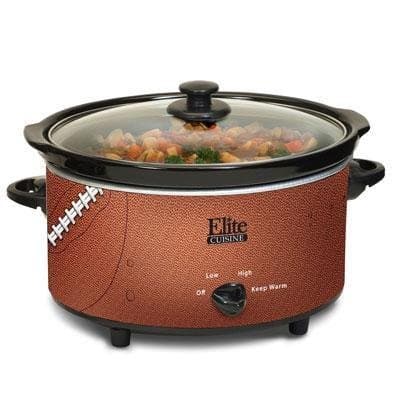 6qt Football Slow Cooker