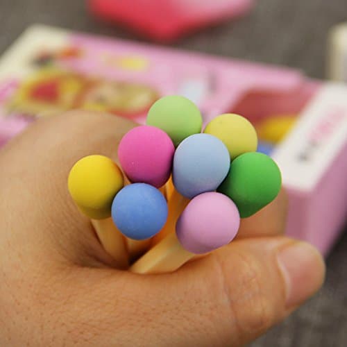 Eraser For Kids Students Creative Cute Lovely Material Is Relatively Soft Compact And Easy To Carry Matchbox 8 Pcs/pack