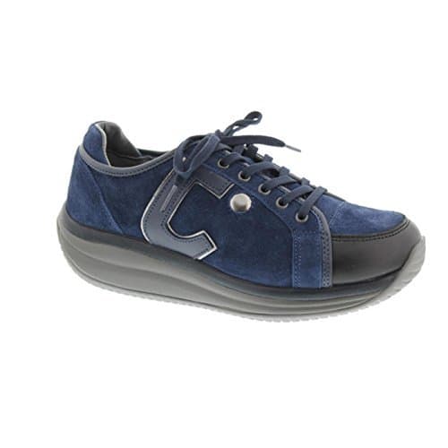 JOYA, 576cas Joy, Joy Lace-up Low Shoes Ladies, Blue/Navy