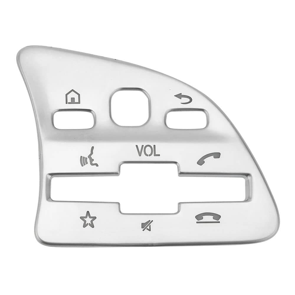 Car Steering Wheel Button Trim Cover Sticker Compatible with Mercedes Benz A B GLA GLB CLA W177 W247 H247 X247 C118 2020+