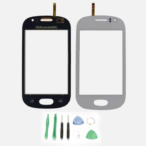Touch Screen Glass Digitizer Replacement for Samsung Galaxy Fame S6810 - White