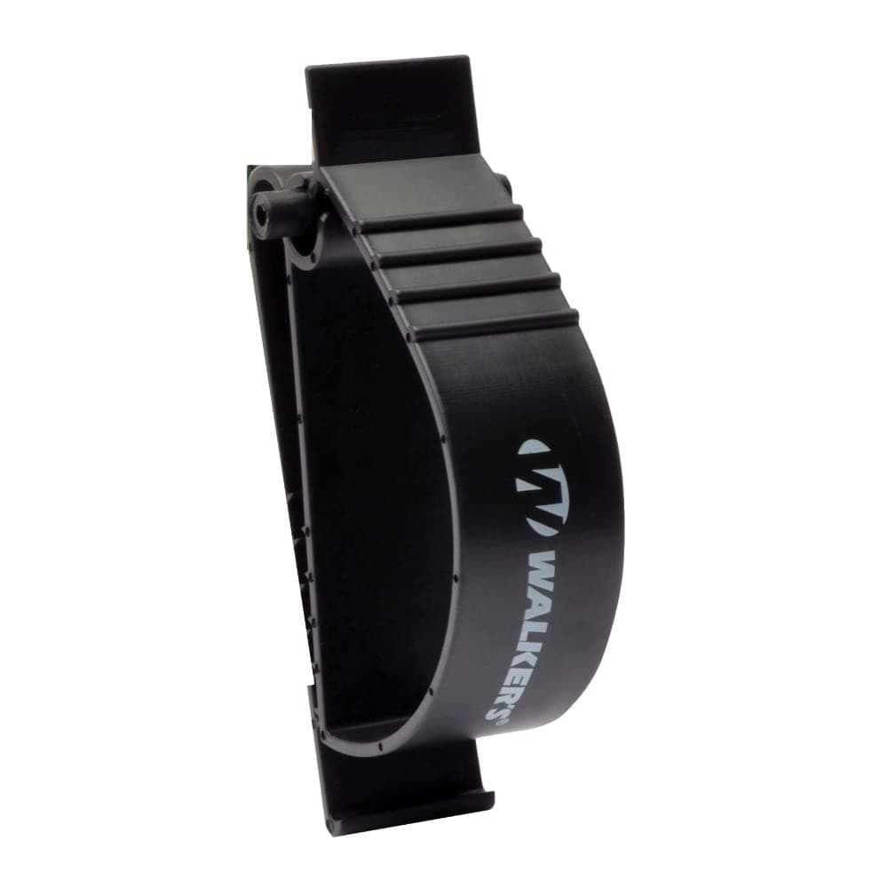 Walker's Game Ear Walker's Belt Clip Holder for Ear Muffs, Gl, Rope, Ect, Black, One Size (GWP-BELTLOOP)