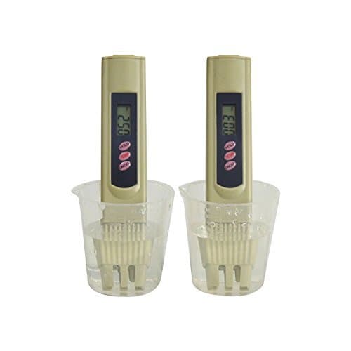 Bentop TDS-3 Water Quality Test Meter 3 Button Digital Meter Features Automatic Temperature Calibration, Carrying Case, 0 - 9990 ppm Measurement Range Light Grey