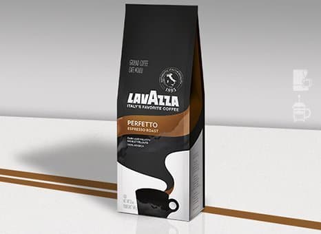 Lavazza Ground Coffee Perfetto, 340g (Pack of 1) by Lavazza