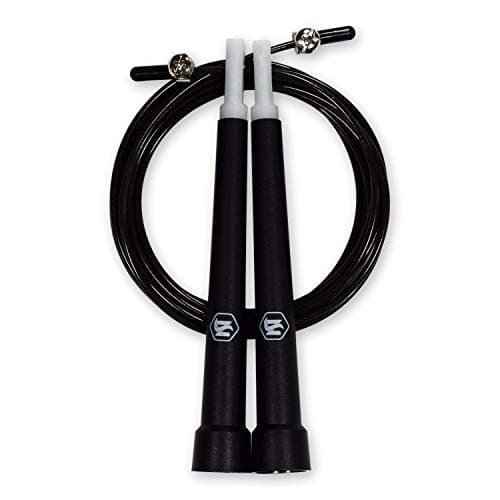 Nova Skyline Speed Jump Rope – Premium Quality – Best for Boxing, MMA, Crossfit WOD, and Cardio Endurance Training - Fully Adjustable with Carrying Case and Spare Screw Kit – Men & Women (Pink)