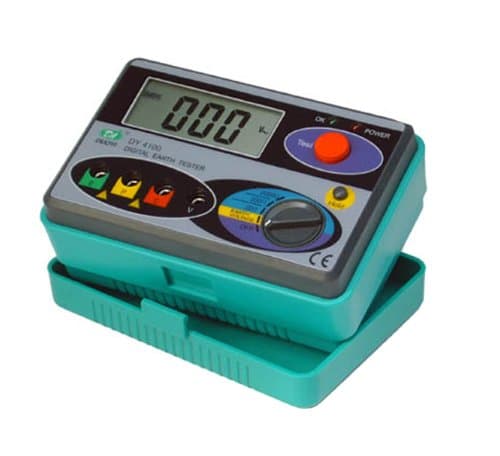 DUOYI DY4100 Digital Earth Ground Resistance Tester Multimeter Resistance Measurer