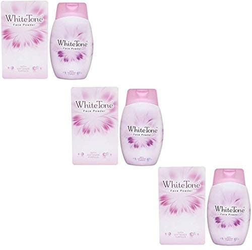 White Tone Face Powder (Pack Of 3) (50 g)