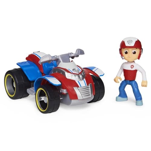 Paw Patrol – Motorcycle Toy Quad and Ryder Figure – Rescue Quad with Ryder Paw Patrol Figure – 6069067 – Toys for Children 3 Years +