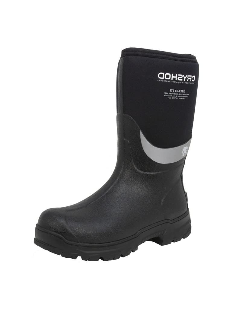 DryshodSTEADYETI Mid with genuine Vibram Arctic Grip Outsole