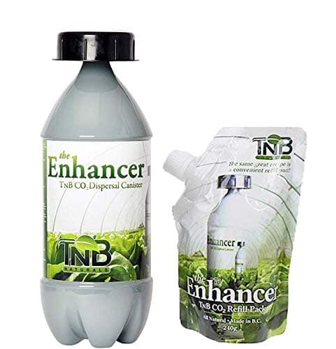 Tnb Naturals the Enhancer Co2 Dispersal Canister and Refill for Indoor Garden, Indoor Tent, Indoor Greenhouse, Indoor Grow Tent, Hydroponic Garden