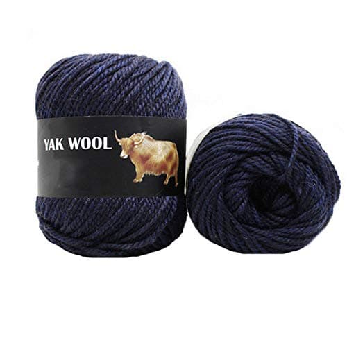 Clisil 300g Thick Yak Wool Yarn Warm Cashmere Thread Knitting Worsted Blended Crochet Yarn DIY Winter Sweater Scarf Gloves Yarn