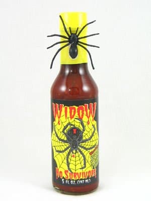 WidowNo Survivors Hot Sauce (Pack of 6)