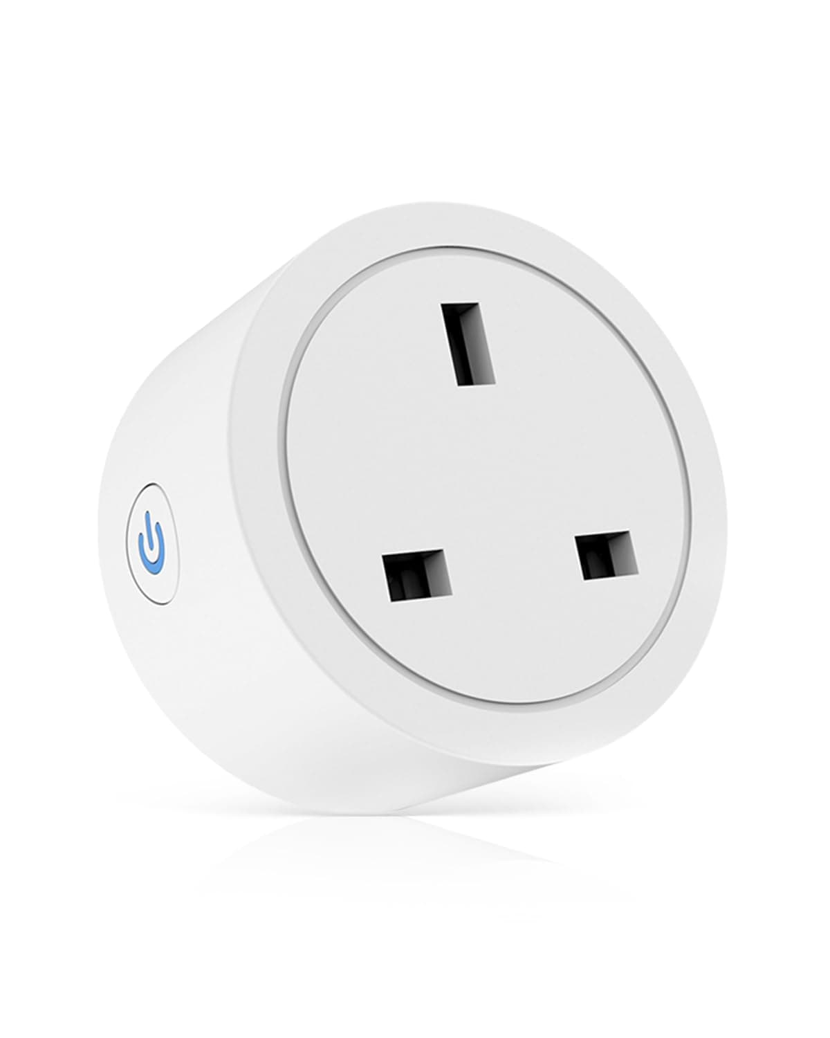 Maxesla Smart Plug Works with Alexa, 20A Smart Plug with Energy Monitoring, Smart Home Socket Works with Google Assistant, Wireless Timer Plug with Remote & Voice Control, 2.4 GHz Wi-Fi, 1-Pack