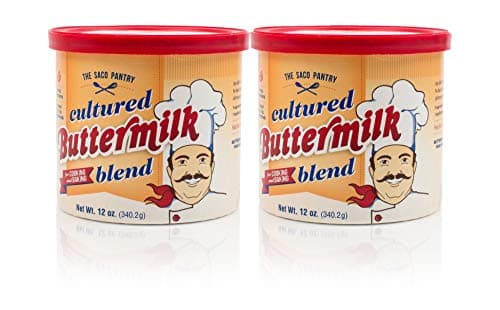 SACO Cultured Buttermilk Blend for Cooking and Baking, 12 ounce (Pack of 2) | Certified Kosher, Gluten-Free and Nut-Free.