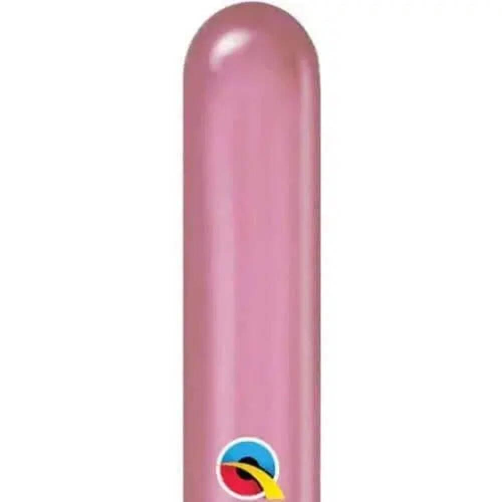 260Q Chrome Mauve 100Ct Qualatex Plain Latex Modelling Balloons