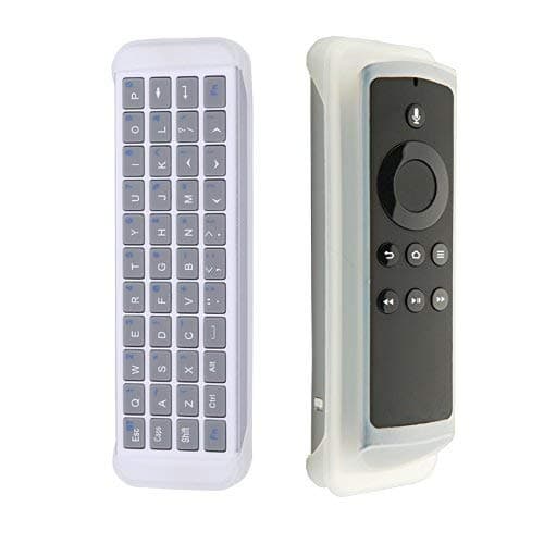 iPazzPort Mini Bluetooth Keyboard for Smart TV, Android TV Box, PC, with QWERTY to Type and Search KP-810-30B