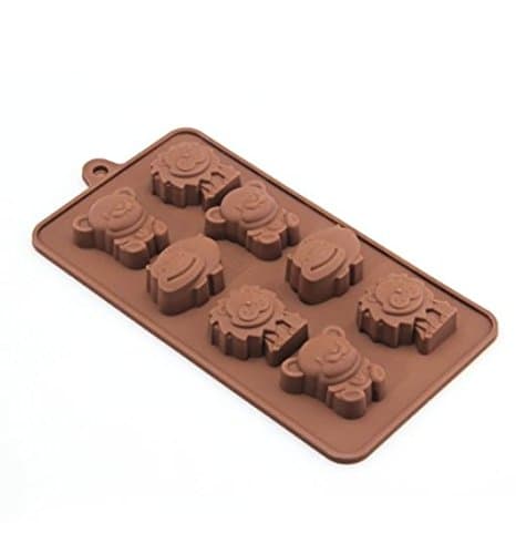 KUU Silicone Animal Chocolate Sweet Candy Soap Ice Cube Tray Mould Mold DIY