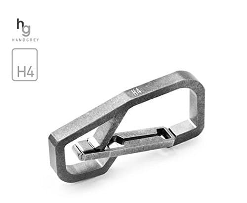Premium Grade 5 Titanium Key Carabiner - H4