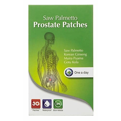 Snowden Saw Palmetto Prostate Patches for Men - Bladder Support, Prostate Control and Urinary Tract Health - Herbal Formula with Korean Ginseng, Muira Puama Plus Gotu Kola - 90 Day Supply
