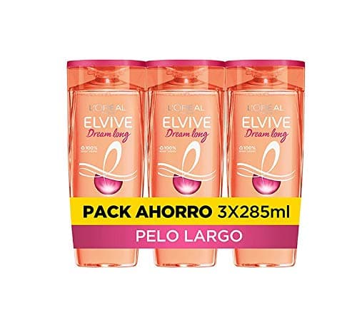 Elvive Dream Long – 3 Containers Reconstructive Shampoo 855 ml