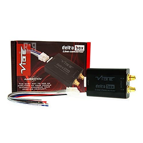 SunatureVibe Matrix Delta Box Voltage Converter Speaker Cable/To Low Level RCA Output