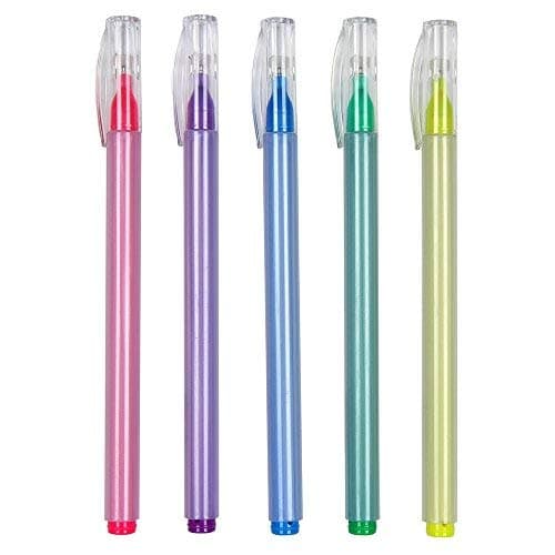 Paperchase Pastel Fineliners Gel Pens - Set of 5, SNL_UK_581409